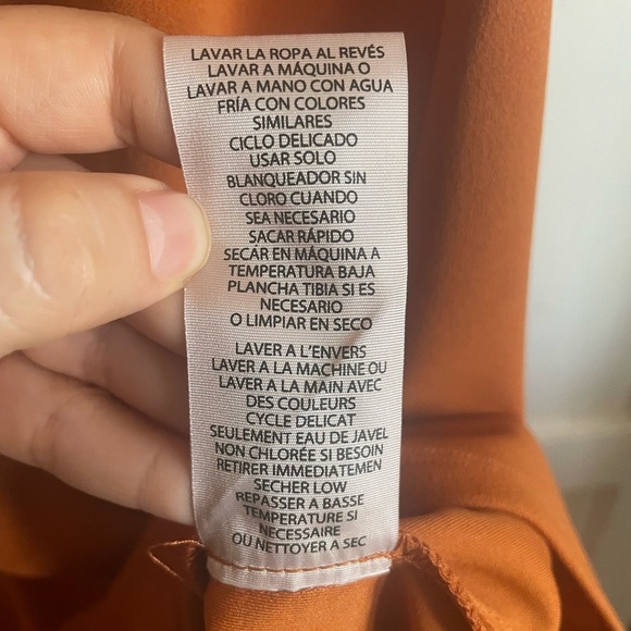 nanette NANETTE LEPORE Square Neck Short Sleeve Dress With Front Zipper PreOwned - Picture 7 of 9